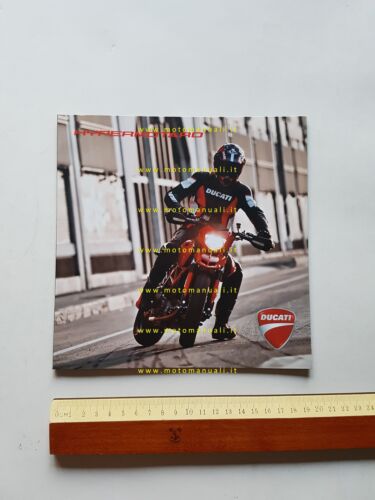 Ducati Hypermotard 750 - 1100 - 1100 S 2008 depliant …