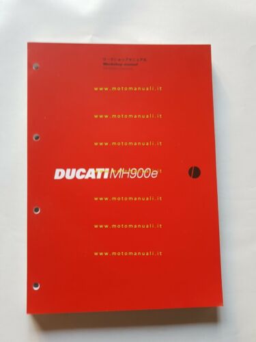 DUCATI MH 900 Evoluzione 2002 manuale officina ENGLISH JAPANESE SHOP …