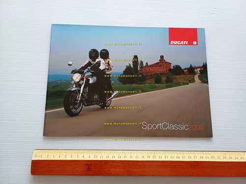 Ducati modelli SportClassic 2009 depliant italiano inglese originale