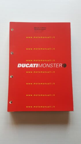 DUCATI Monster 1000 2003 manuale officina Italiano ENGLISH WORKSHOP MANUAL