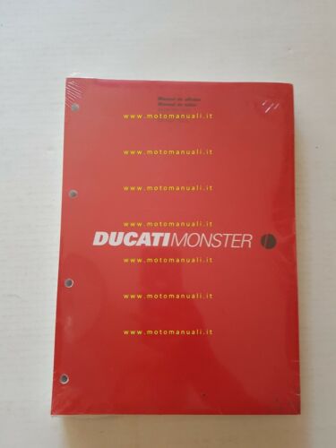 DUCATI MONSTER 620-750 IE 2002 manuale officina SPAGNOLO PORTOGHESE SHOP …