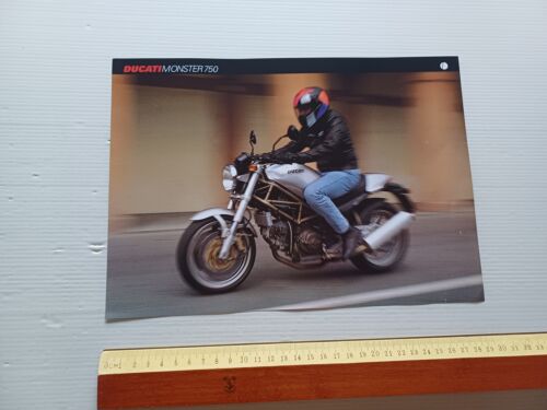 Ducati Monster 750 1999 depliant inglese originale