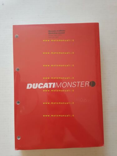 DUCATI MONSTER 800 2003 manuale officina ITALIANO INGLESE WORKSHOP MANUAL