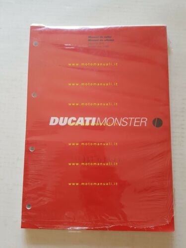 DUCATI MONSTER 900 1999 manuale officina SPANISH PORTUGUESE SHOP MANUAL