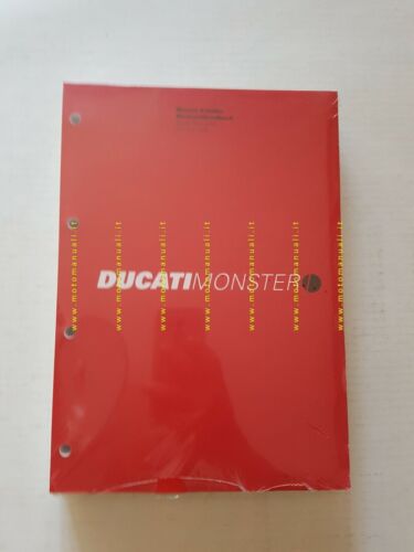 DUCATI MONSTER S2R 2005 manuale officina FRANCESE TEDESCO WORKSHOP MANUAL