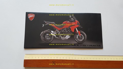 Ducati Multistrada 1200 S Touring-Sport 2013 depliant italiano inglese originale