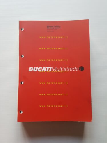 Ducati Multistrada 2004 manuale officina italiano originale