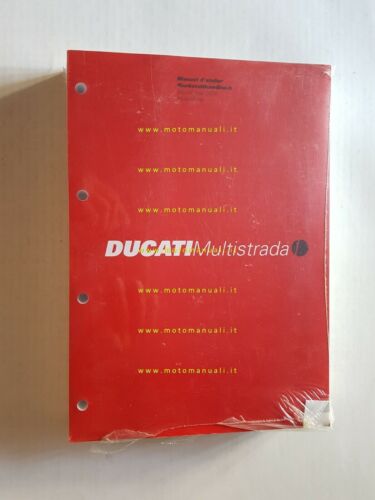 DUCATI Multistrada 2004 manuale officina originale German French WORKSHOP MANUAL