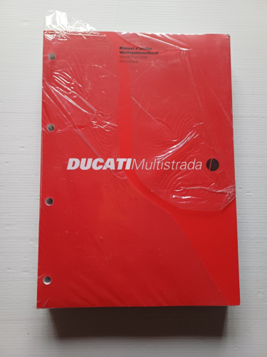 DUCATI Multistrada 2006 manuale officina originale FRANCESE TEDESCO SHOP MANUAL