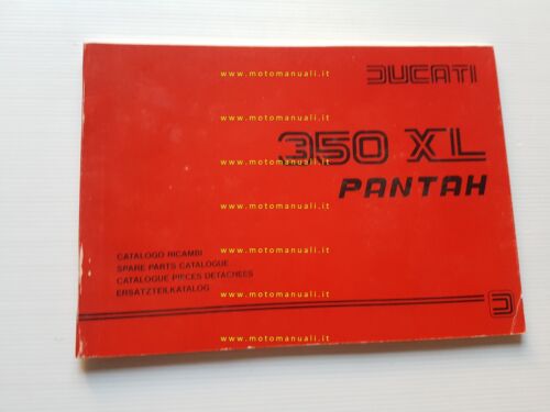 Ducati Pantah 350 XL 1982 CATALOGO RICAMBI originale Spare Parts …