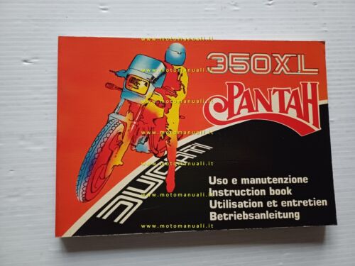 Ducati Pantah 350 XL 1982 manuale uso manutenzione originale owner's …