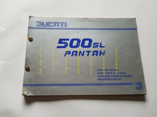 Ducati Pantah 500 1981 CATALOGO RICAMBI originale spare parts catalogue
