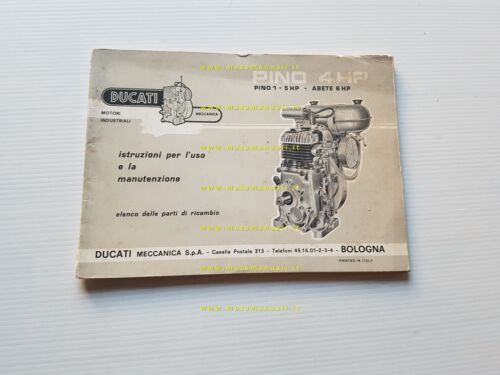 Ducati Pino 4-5 HP - Abete 6 HP motori industriali …