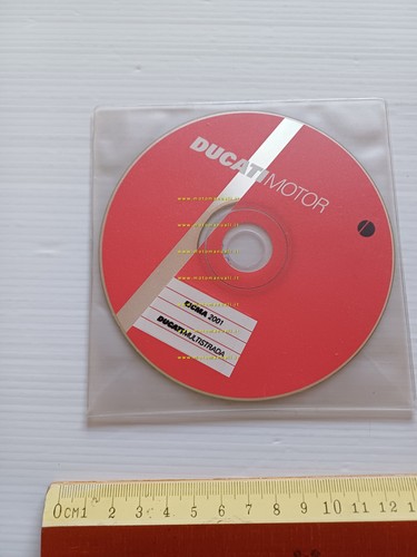 Ducati presentazione Multistrada EICMA 2001 CD-ROM da cartella stampa originale