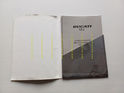 Ducati presentazione ST2 per concessionari 1996 originale