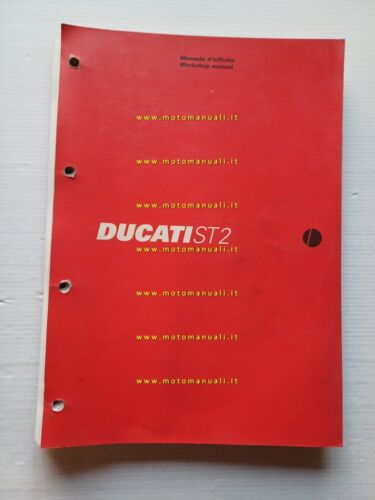 DUCATI Sport Touring 2 ST2 1998 manuale officina ITALIANO INGLESE …