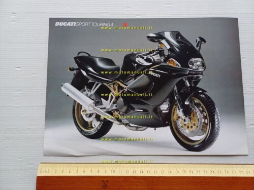 Ducati Sport Touring 4 ST4 1999 depliant italiano originale