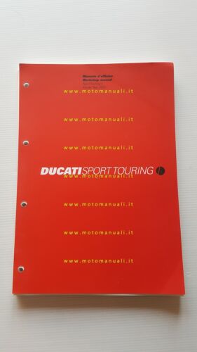 DUCATI Sport Touring 4 ST4 2000 manuale officina Italiano ENGLISH …