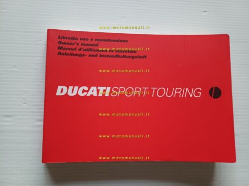 Ducati Sport Touring ST2 - ST4 1999-2000 manuale uso libretto …