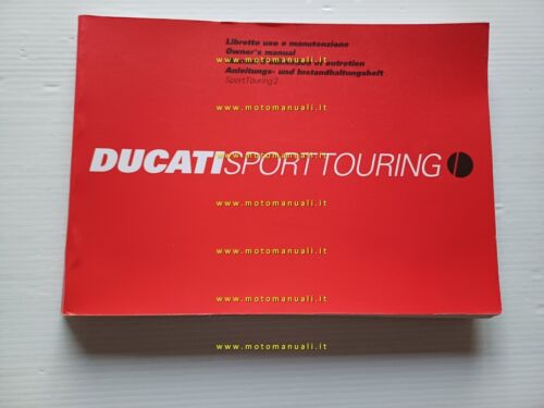 Ducati Sport Touring ST2 1999 manuale uso manutenzione libretto originale