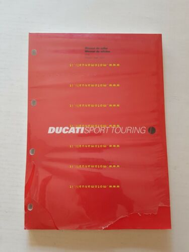 DUCATI Sport Touring ST4 2001 manuale officina Espaol Portugus SHOP …