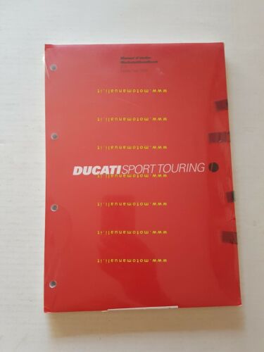 DUCATI Sport Touring ST4 2002 manuale officina GERMAN FRENCH SHOP …