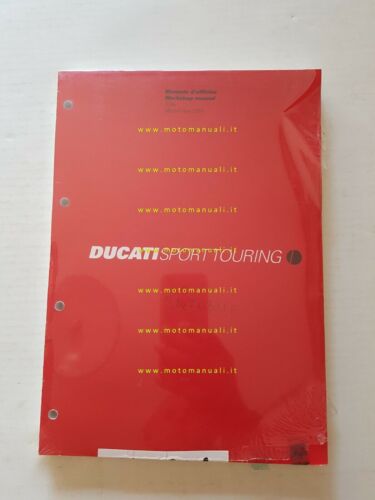 DUCATI Sport Touring ST4s 2001 manuale officina italiano inglese WORKSHOP …