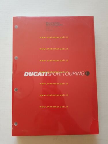 DUCATI Sport Touring ST4s ABS 2003 manuale officina GERMAN FRENCH …