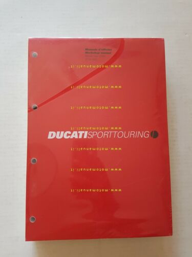 DUCATI Sport Touring ST4s ABS 2004 manuale officina ITALIANO INGLESE …