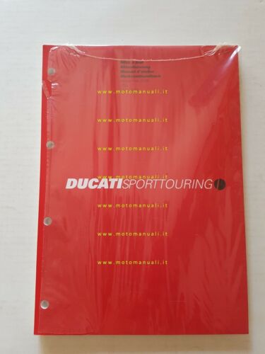 DUCATI ST4s ABS aggiornamento 2005 manuale officina GERMAN FRENCH SHOP …