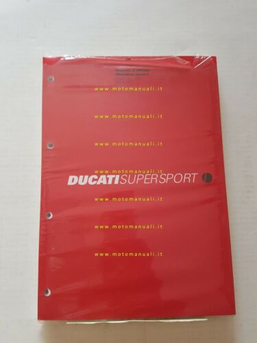 DUCATI Supersport 620 2003 manuale officina ITALIANO INGLESE WORKSHOP MANUAL