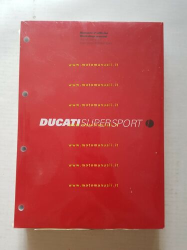 DUCATI SuperSport 800-Sport 800 2003 manuale officina ITALIANO INGLESE ORIGINALE