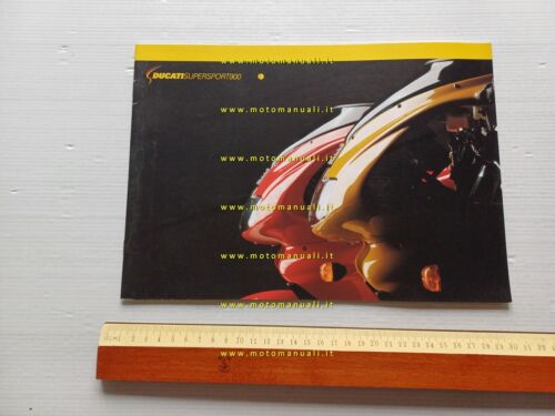 Ducati Supersport 900 1999 depliant italiano originale