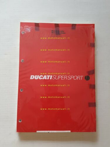 DUCATI SuperSport 900 2001 manuale officina SPAGNOLO PORTOGHESE WORKSHOP MANUAL