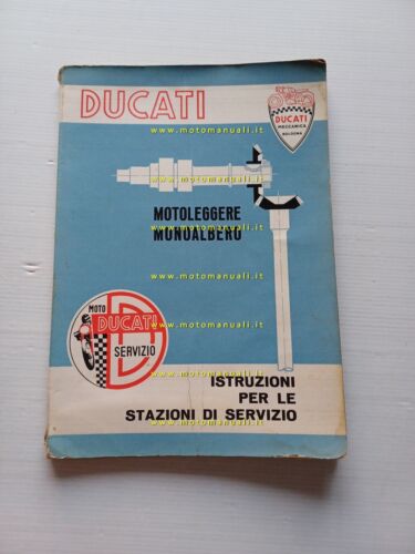 DUCATI tutti modelli 100 -125 -175 -200 1960 manuale officina …