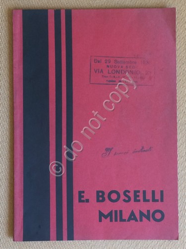 E. Boselli Milano - Catalogo Forniture Industria Orafa e Orefici …