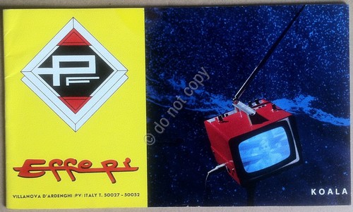 Effe Pi - Libretto - Catalogo Televisori anni '70 - …