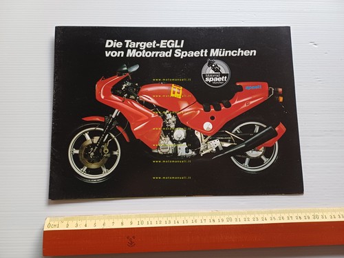 EGLI Target Spaett anni 80 depliant TEDESCO originale