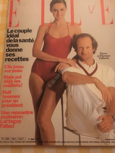 ELLE FRANCE Rivista Magazine 11 Maggio 1981 n.1844 Serge Reggiani