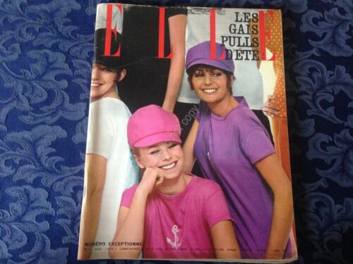 Elle France Rivista Magazine 12 Aprile 1963 n.903 Soraya