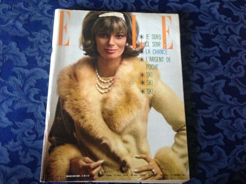 Elle France Rivista Magazine 15 Novembre 1963 n.934 Brigitte Bardot