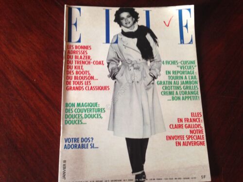 ELLE FRANCE Rivista Magazine 16 Gennaio 1978 n.1671 Yehudi Menuhin …