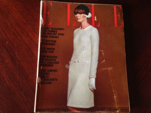 ELLE FRANCE Rivista Magazine 17 Marzo 1966 n.1056 Julie Christie