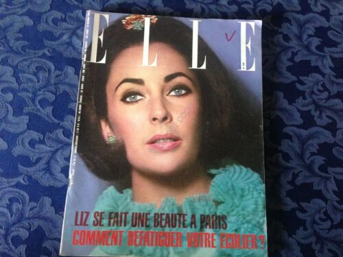 Elle France Rivista Magazine 18 Ottobre 1963 n.930 Liz TaylorJames …