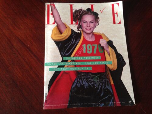 ELLE FRANCE Rivista Magazine 2 Gennaio 1978 n.1669 Toutes les …