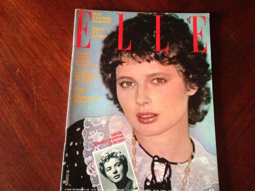 ELLE FRANCE Rivista Magazine 20 Marzo 1978 n.1680 Marlene Jobert