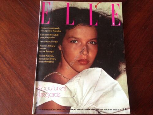 ELLE FRANCE Rivista Magazine 22 Agosto 1977 n.1650 Barbara Hendricks