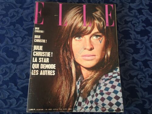 ELLE FRANCE Rivista Magazine 27 Ottobre 1966 n.1088 Julie Christie …