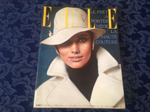 ELLE FRANCE Rivista Magazine 8 Settembre 1966 n.1081 G. Becaud …