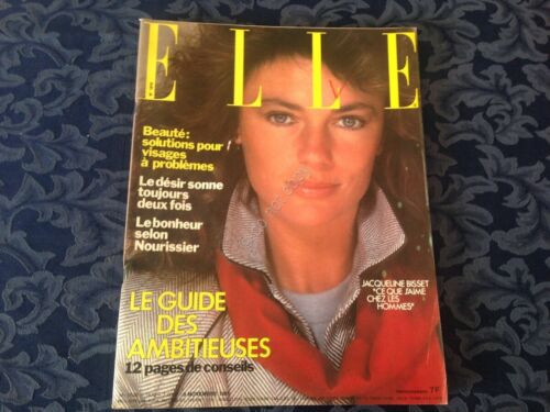 ELLE FRANCE Rivista Magazine 9 Novembre 1981 n.1870 Jacqueline Bisset …